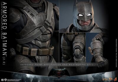 Figura Armored Batman 2.0 Batman V Superman Dawn of Justice Hot Toys