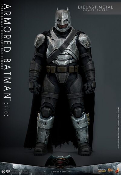 Figura Armored Batman 2.0 Batman V Superman Dawn of Justice Hot Toys