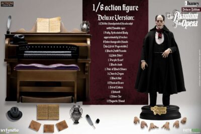 Figura Lon Chaney El Fantasma De La Ópera Versión Deluxe Infinite Studios