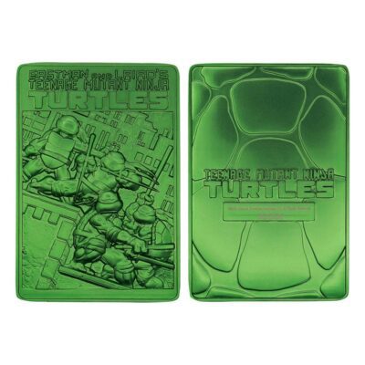 Lingote Tortugas Ninja 40th Aniversario Edición Limitada Verde