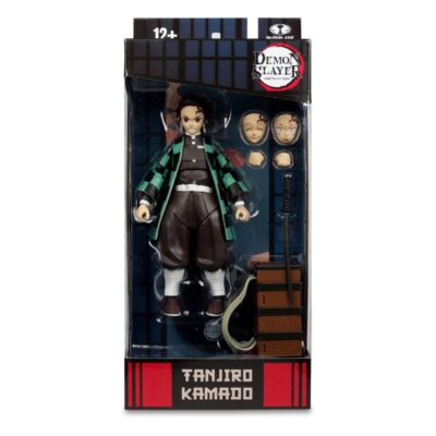 Figura Demon Slayer: Kimetsu no Yaiba Figura Tanjiro Kamado (with Nezuko Box) (Season 3) McFarlane Toys