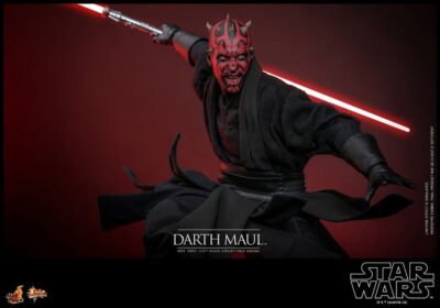 Figura Darth Maul Star Wars La Amenaza Fantasma 25 Aniversario Escala 1/6 Hot Toys