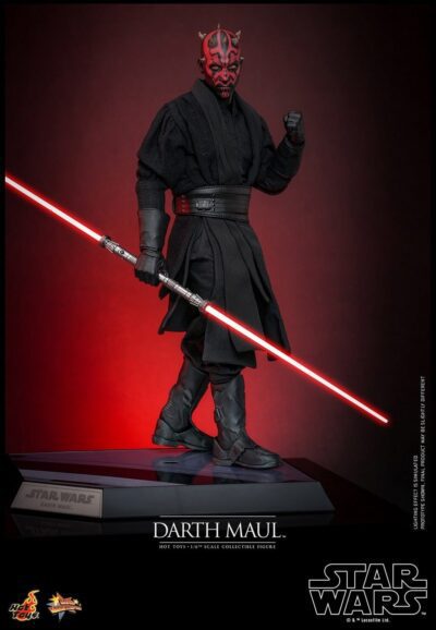 Figura Darth Maul Star Wars La Amenaza Fantasma 25 Aniversario Escala 1/6 Hot Toys