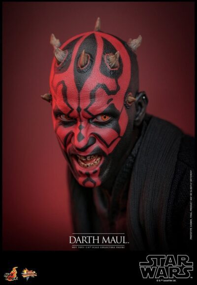 Figura Darth Maul Star Wars La Amenaza Fantasma 25 Aniversario Escala 1/6 Hot Toys