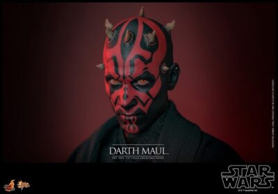 Figura Darth Maul Star Wars La Amenaza Fantasma 25 Aniversario Escala 1/6 Hot Toys