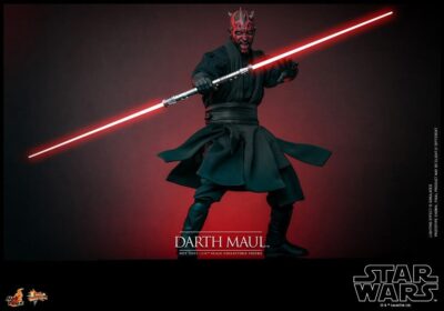 Figura Darth Maul Star Wars La Amenaza Fantasma 25 Aniversario Escala 1/6 Hot Toys
