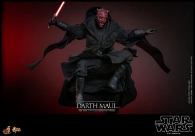 Figura Darth Maul Star Wars La Amenaza Fantasma 25 Aniversario Escala 1/6 Hot Toys
