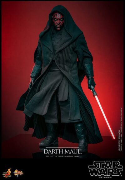 Figura Darth Maul Star Wars La Amenaza Fantasma 25 Aniversario Escala 1/6 Hot Toys