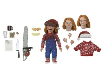 Figura Ultimate Chucky Holiday Edition Muñeco Diabólico Neca