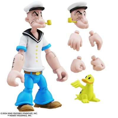 Figura Popeye Primera Aparición Camisa Blanca