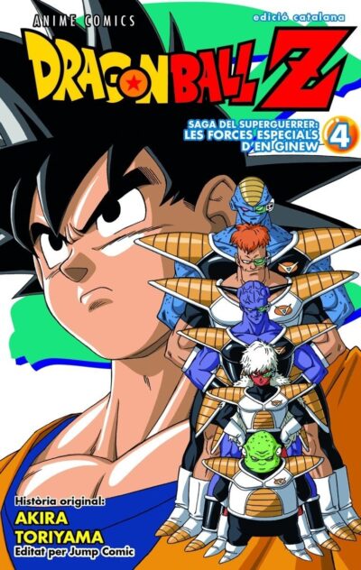 Bola de Drac Z Anime Comics Forces Especials Ginew 4 (Català)