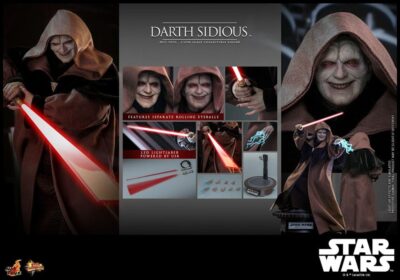 Figura Darth Sidious Star Wars Hot Toys Escala 1:6