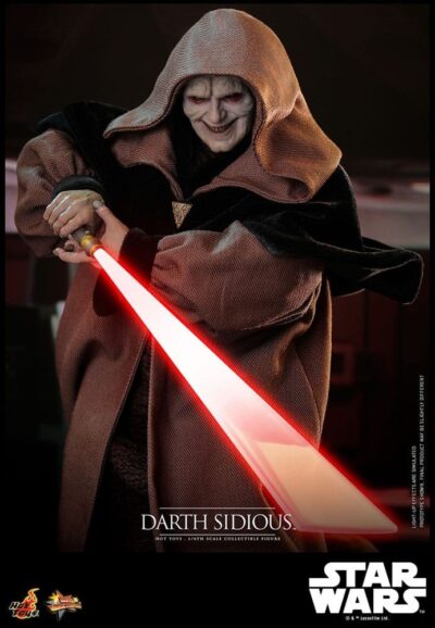 Figura Darth Sidious Star Wars Hot Toys Escala 1:6