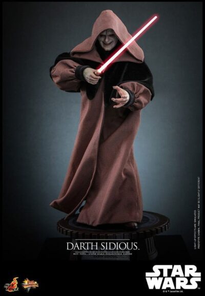 Figura Darth Sidious Star Wars Hot Toys Escala 1:6