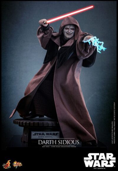 Figura Darth Sidious Star Wars Hot Toys Escala 1:6