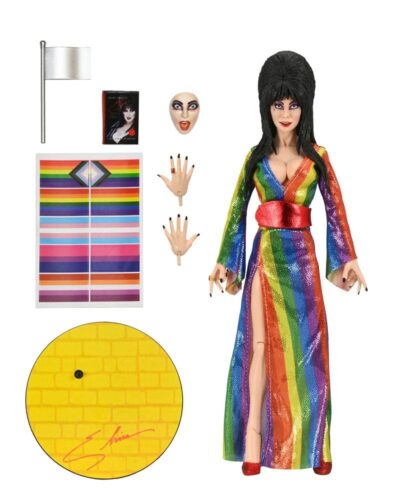 Figura Elvira, Mistress of the Dark Clothed Over the Rainbow