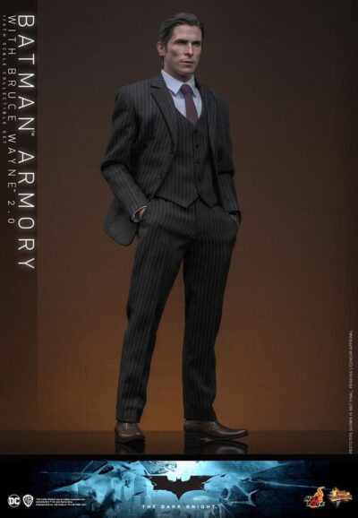 Set Armero Batman con Bruce Wayne 2.0 Escala 1/6 Hot Toys