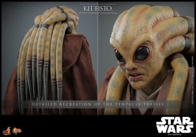 Figura Kit Fisto Star Wars Hot Toys Escala 1:6