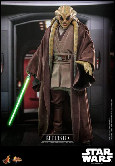 Figura Kit Fisto Star Wars Hot Toys Escala 1:6