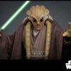 Figura Kit Fisto Star Wars Hot Toys Escala 1:6