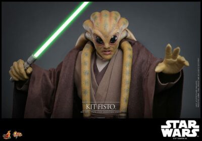 Figura Kit Fisto Star Wars Hot Toys Escala 1:6