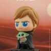 Minifigura Cosbi Luke Skywalker Grogu Star Wars The Mandalorian Hot Toys