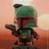 Minifigura Cosbi Boba Fett Black Star Wars The Mandalorian Hot Toys