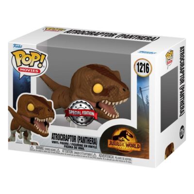 Figura Atrociraptor (Panthera) Exclusive Jurassic Park Movies POP Funko 1216