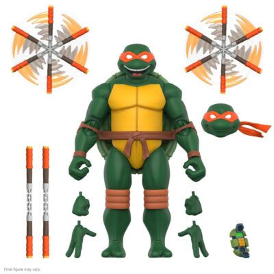 Figuras Tortugas Ninja Ultimates Wave 12 Super7 Set Completo