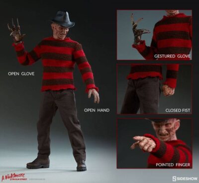 Figura Freddy Krueger (Pesadilla en Elm Street III) Escala 1/6. Sideshow