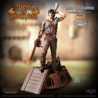 Estatua Ash Williams Evil Dead Army Of Darkness Escala 1:10