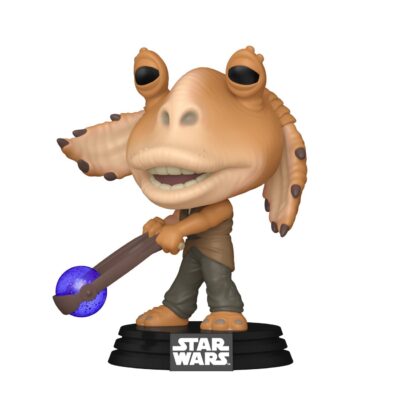 Figura Jar Jar Binks with Booma Balls Star Wars: The Phantom Menace 25th Anniversary POP Funko 703