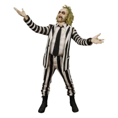 Figura Striped Suit Beetlejuice Bitelchús Escala 1/4 Neca