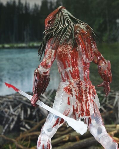 Figura Prey Ultimate Feral Bear Blood Predator Neca