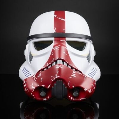 Casco Electrónico Incinerator StromTrooper The Mandalorian Star Wars The Black Series Re-Run Escala 1:1
