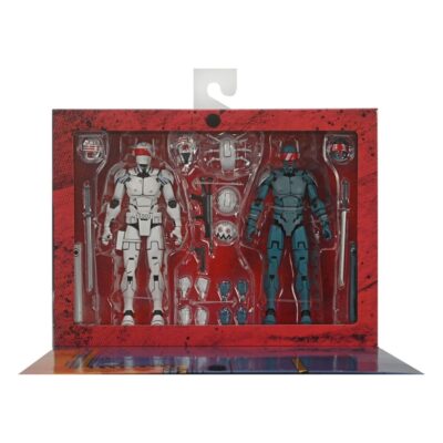 Pack de 2 Figuras Synja Robots Ronin Tortugas Ninja (The Last Ronin) Neca