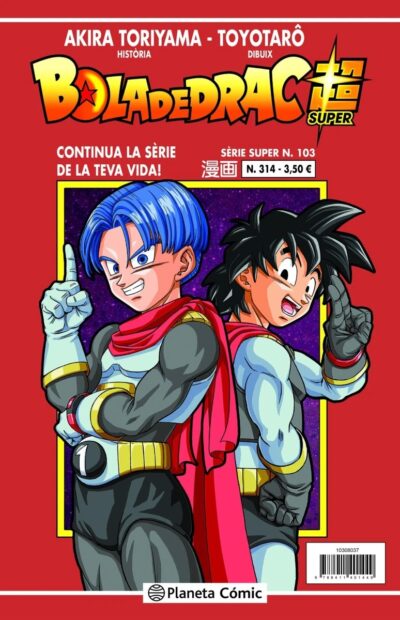 Bola de Drac Super 103 Sèrie Vermella 314 (Català)