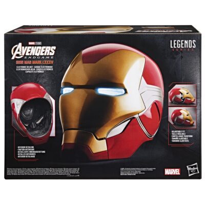 Réplica Casco Iron Man Avengers Endgame Escala 1:1 Hasbro
