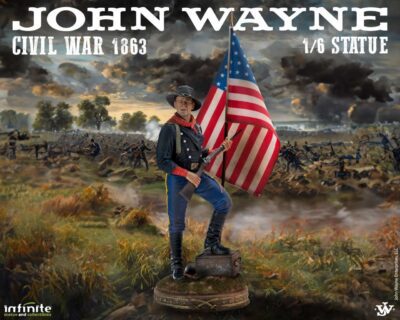 Estatua John Wayne Civil War 1863 Infinite Statue Escala 1/6