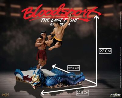 Diorama Bloodsport Contacto Sangriento Jean Claude Van Damm Escala 1/10 Infinite Statue