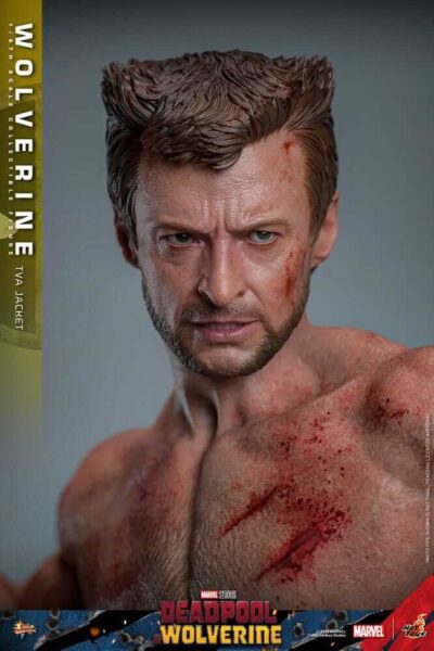 Figura Lobezno TVA Jacket Version Deadpool & Wolverine Escala 1/6 Hot Toys