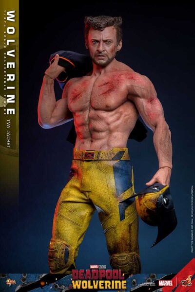 Figura Lobezno TVA Jacket Version Deadpool & Wolverine Escala 1/6 Hot Toys