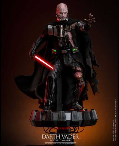Figura Darth Vader Star Wars Battle Damaged Escala 1/6 Hot Toys
