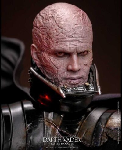 Figura Darth Vader Star Wars Battle Damaged Escala 1/6 Hot Toys