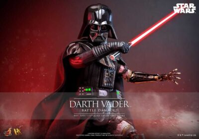 Figura Darth Vader Star Wars Battle Damaged Escala 1/6 Hot Toys