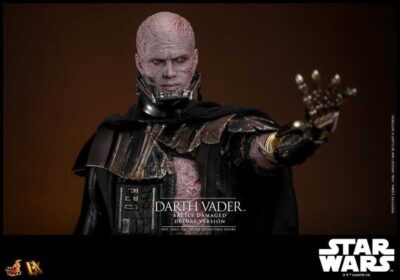 Figura Darth Vader Star Wars Battle Damaged Deluxe Escala 1/6 Hot Toys