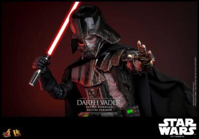 Figura Darth Vader Star Wars Battle Damaged Deluxe Escala 1/6 Hot Toys