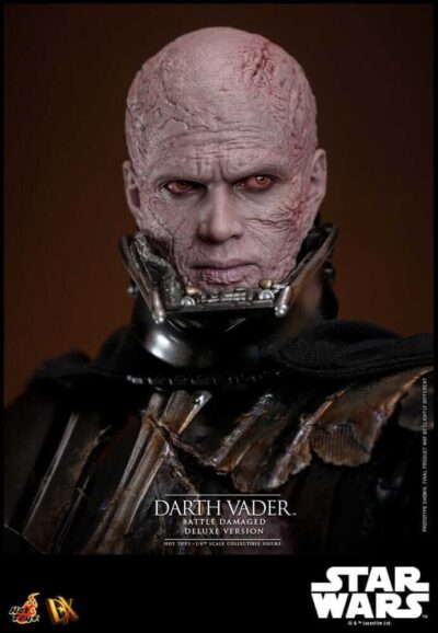 Figura Darth Vader Star Wars Battle Damaged Deluxe Escala 1/6 Hot Toys