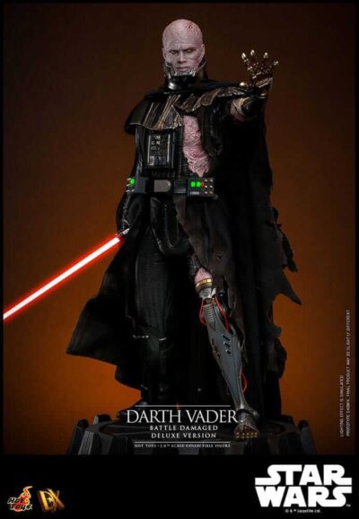 Figura Darth Vader Star Wars Battle Damaged Deluxe Escala 1/6 Hot Toys