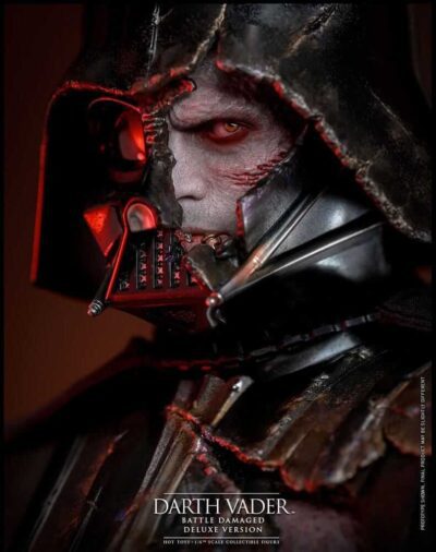 Figura Darth Vader Star Wars Battle Damaged Deluxe Escala 1/6 Hot Toys